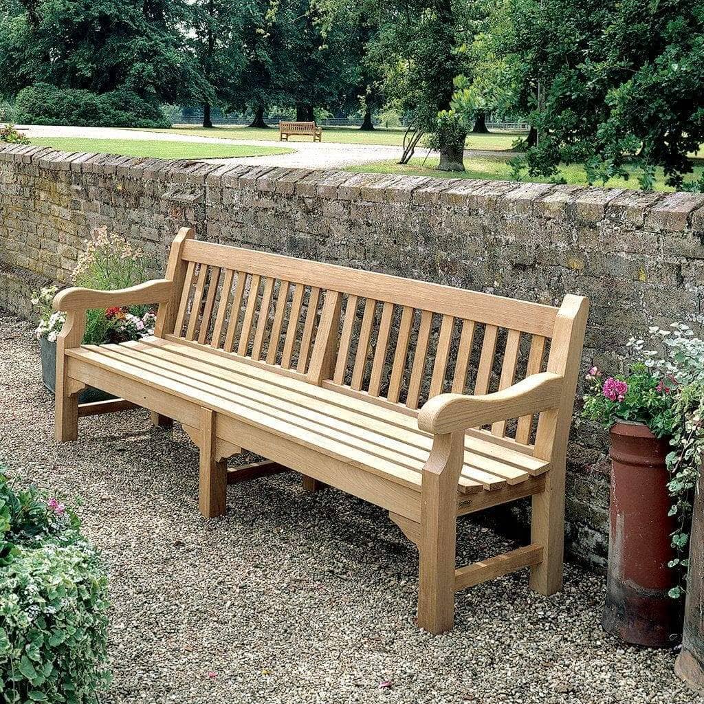 Barlow Tyrie Garden Furniture Barlow Tyrie Rothesay Teak Garden Bench 240cm / 8ft