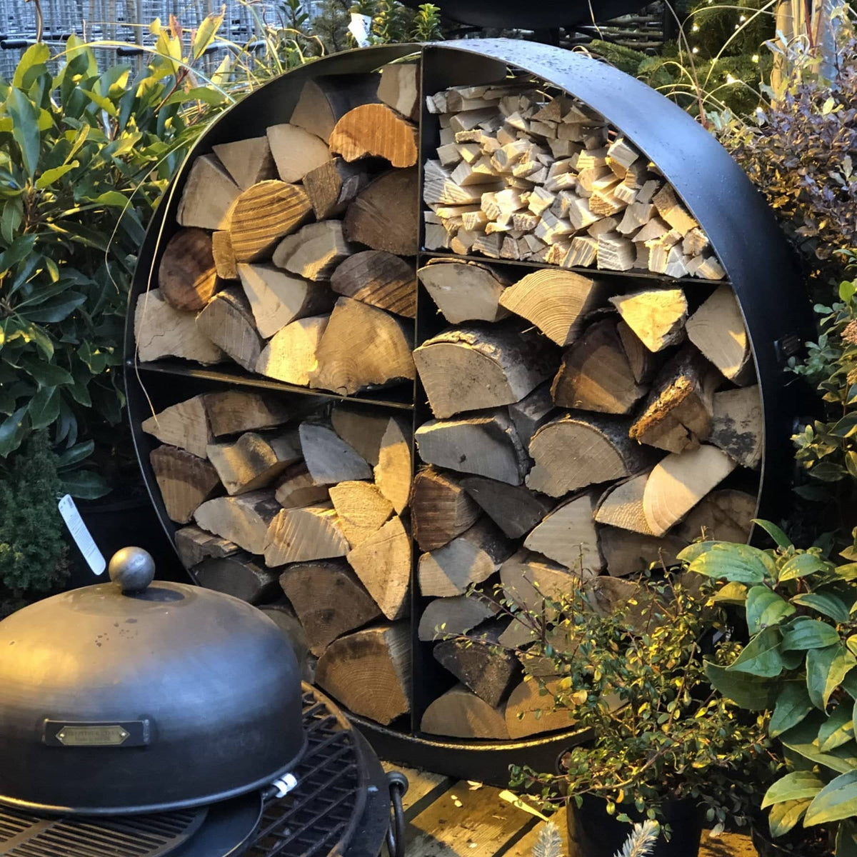 Firepits UK BBQ's and Firepits Firepit Circular Log Store