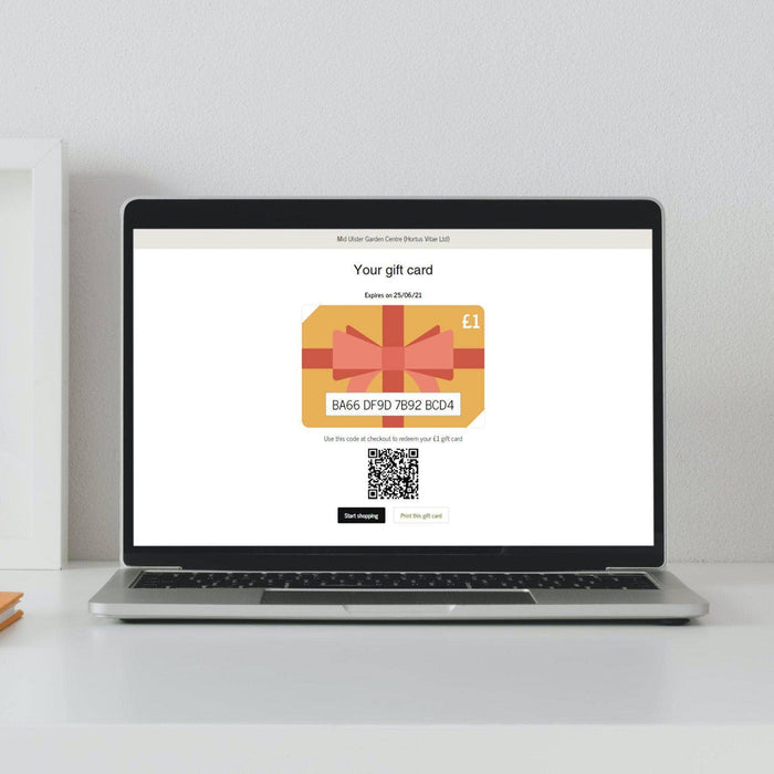 Mid Ulster Garden Centre Gift Card E - Gift Card