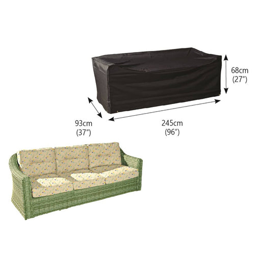 Bosmere Garden Furniture Accessories Bosmere Protector 6000 (Modular) 3 Seater Sofa Cover Large - M690