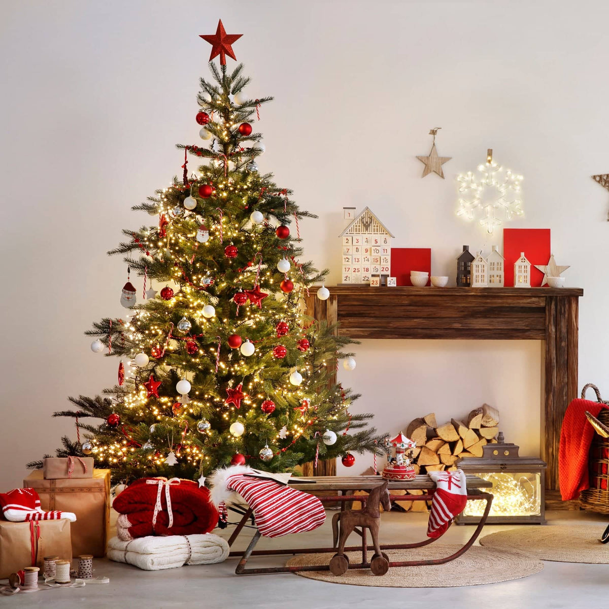 Kaemingk Artificial Christmas Trees Kaemingk Everlands Grandis Fir Christmas Tree 210cm / 7ft