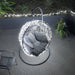 Kaemingk Garden Furniture Kaemingk London Hanging Rattan Chair in an Egg Shape