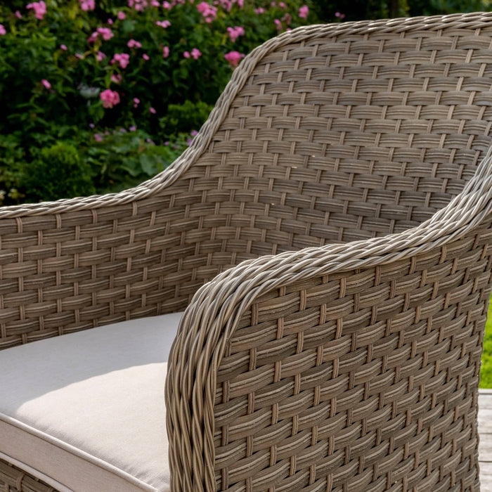 Kettler Garden Furniture Kettler Charlbury Casual Dining 6 Seater Round Garden Table And Chairs Set