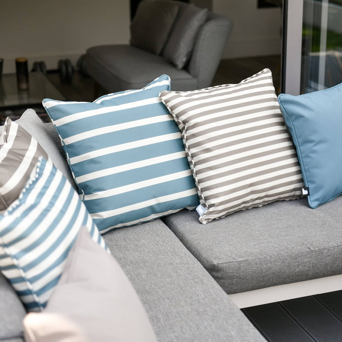 Extreme Lounging Scatter B Cushion Pattern Pencil Stripe