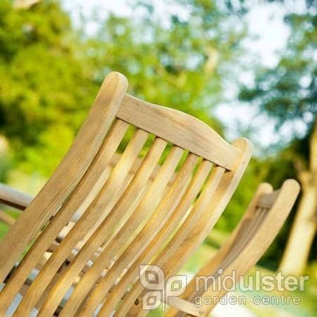 Alexander Rose Garden Furniture Alexander Rose Roble Bengal Round 8 Seater Set - Ascot Recliner