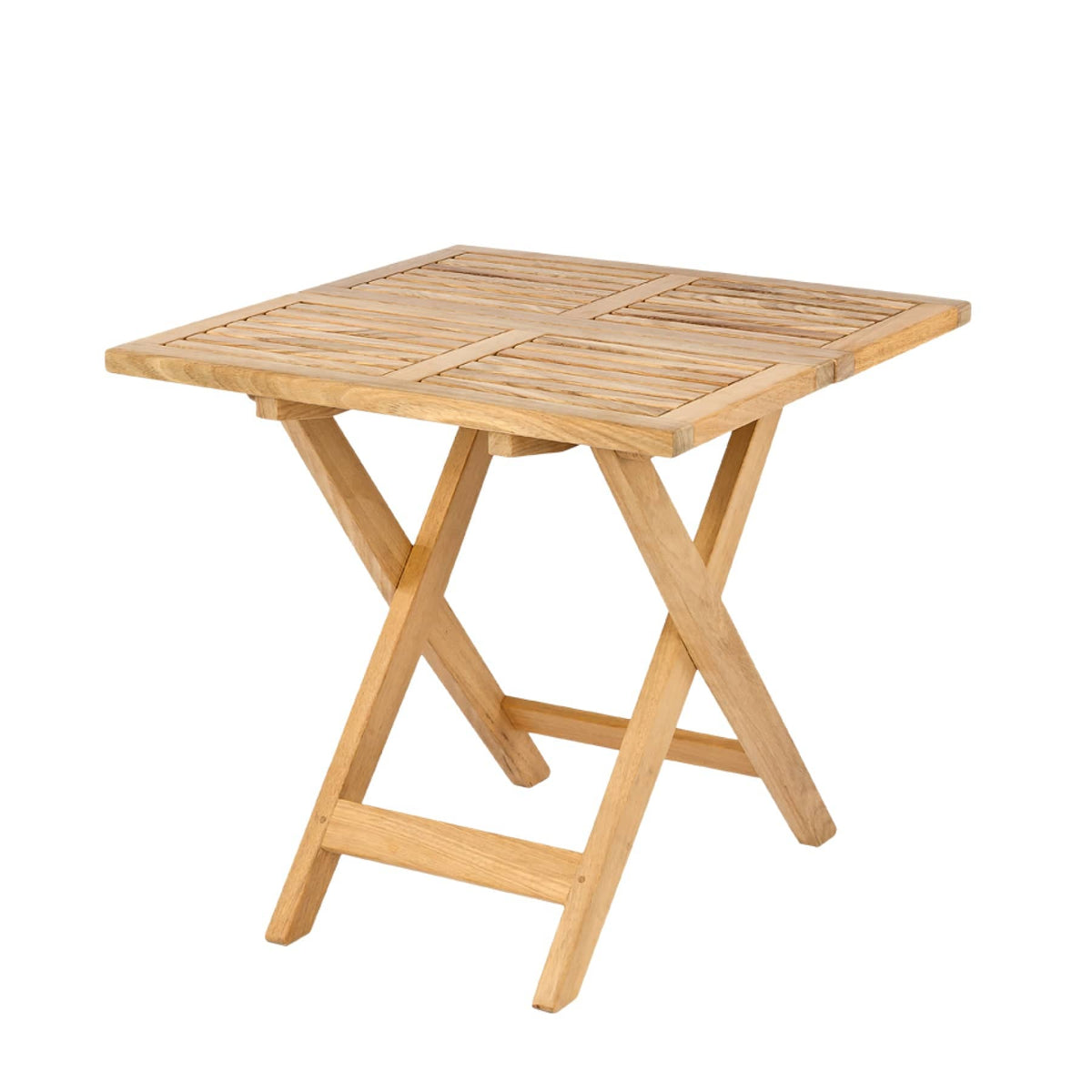 Alexander Rose Roble Steamer Chair with Folding Side Table
