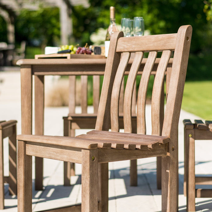 Alexander Rose Sherwood  4 Seater Square Outdoor Table And Chair Set