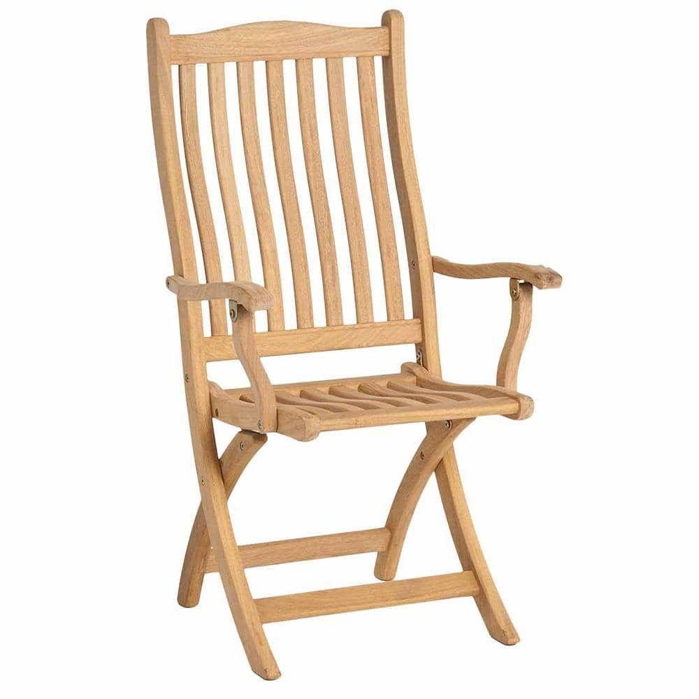 Alexander Rose Garden Furniture Alexander Rose Roble Bengal Round 6 Seater Set - Folding Carver