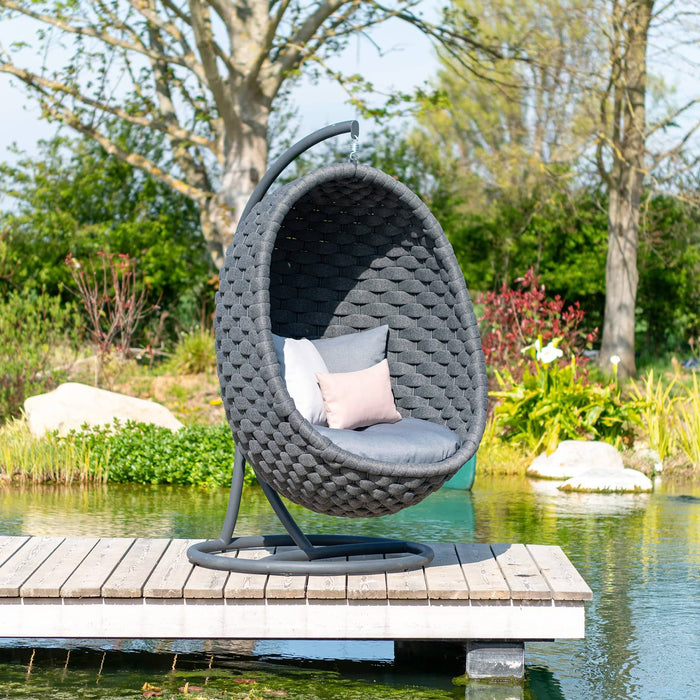 Alexander Rose Cordial Grey Lucy Chair with Cantilever Frame (ex-display)