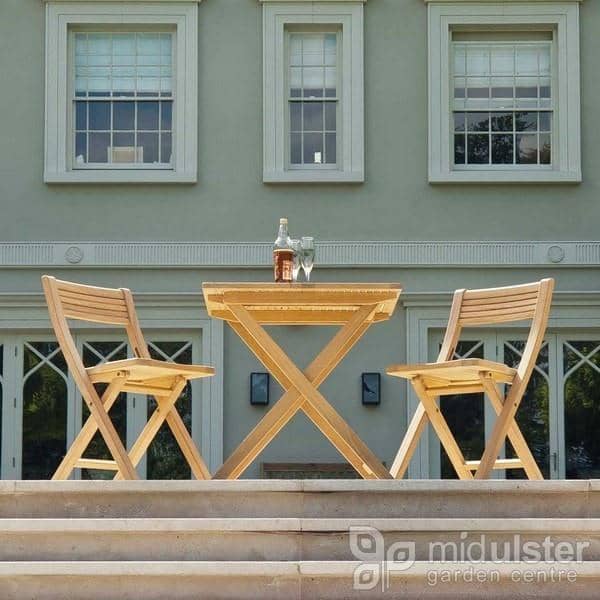 Alexander Rose Garden Furniture Alexander Rose Roble Folding Tea For Two Set