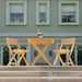 Alexander Rose Garden Furniture Alexander Rose Roble Folding Tea For Two Set