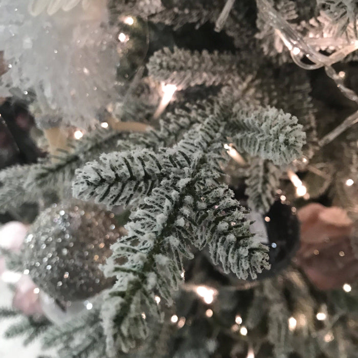 Kaemingk Artificial Christmas Trees Kaemingk Everlands Snowy Norway Spruce Christmas Tree (green/white) 210cm / 7ft