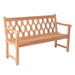 Alexander Rose Mahogany Lattice bench 5ft 150cm Ireland UK