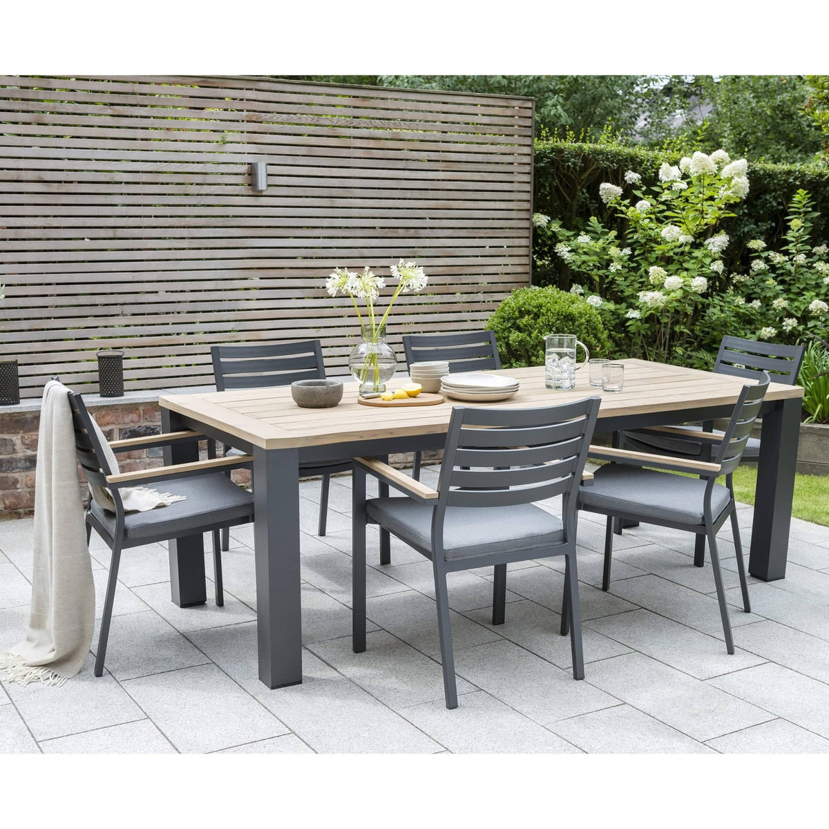 Kettler Garden Furniture Kettler Elba 6 Seat Garden Dining Set