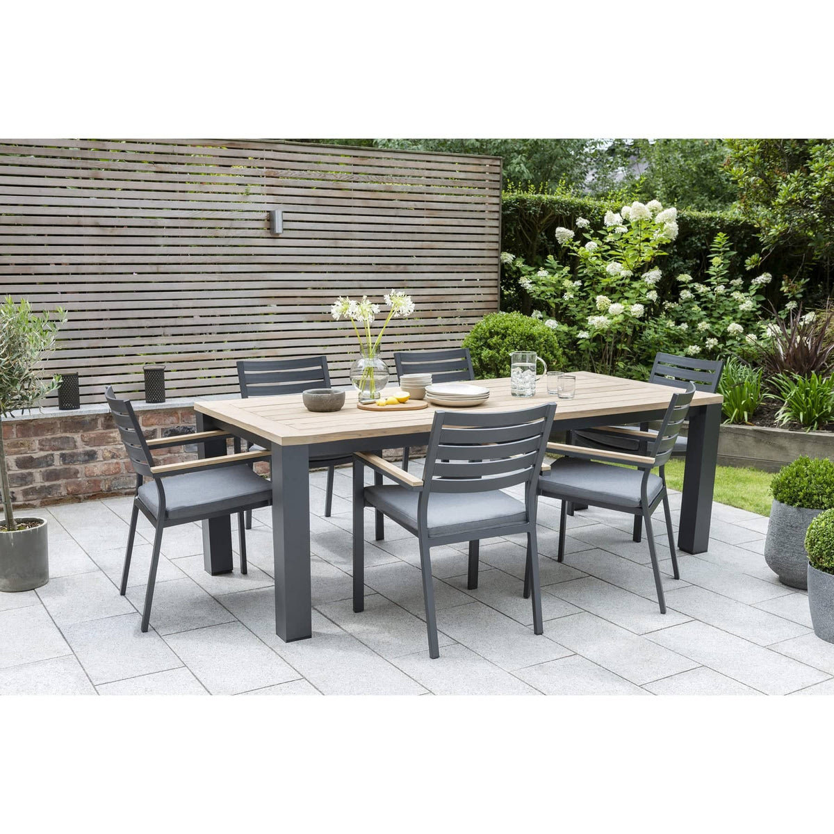 Kettler Garden Furniture Kettler Elba 6 Seat Garden Dining Set
