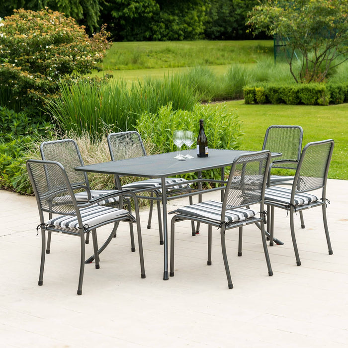 Alexander Rose Portofino 6-Seater Rectangular Table Set