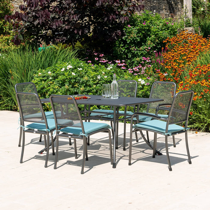 Alexander Rose Portofino 6-Seater Rectangular Table Set