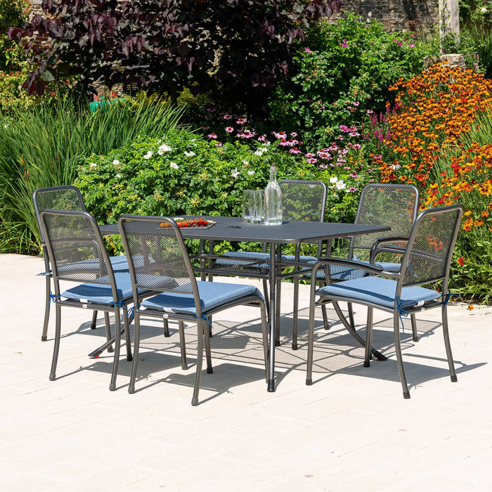 Alexander Rose Portofino 6-Seater Rectangular Table Set