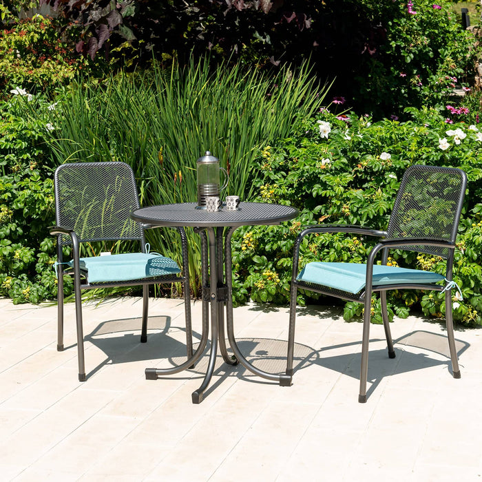 Alexander Rose Portofino Round Bistro Armchair Set
